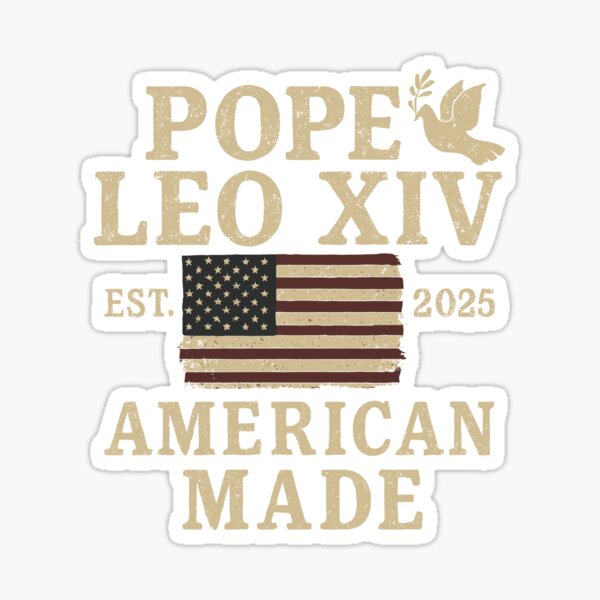 Item preview, Pope Leo XIV First American Pope American Made designed and sold by Artifyo.