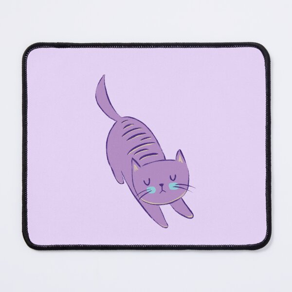 Item preview, Purple Kitty Good Stretch designed and sold by GyngerGarza.