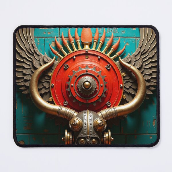 Item preview, Hathor's sun disc, steampunk divine gear designed and sold by VidyoeDesigns67.