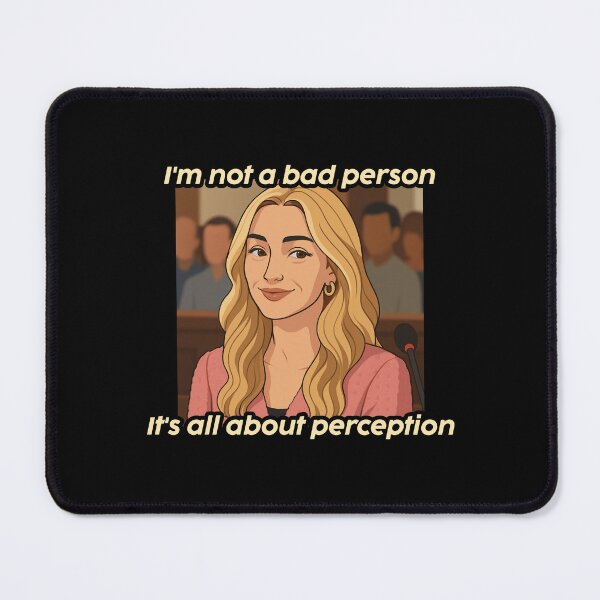 Item preview, ginny & georgia quote netflix season 3 - I'm not a bad person It's all about  perception  designed and sold by Mindy Bubble.