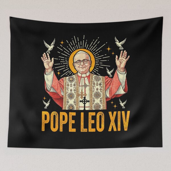 Item preview, Pope Leo XIV, god bless Pope Leo XIV designed and sold by MackenzieBin.