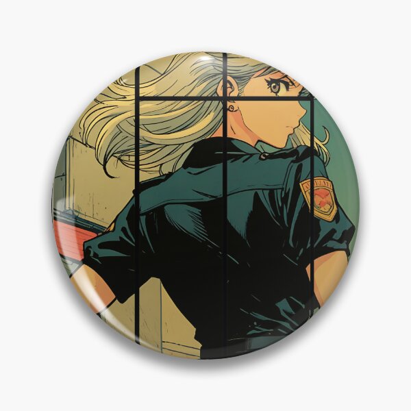 Item preview, cute policewoman designed and sold by BOZGO.