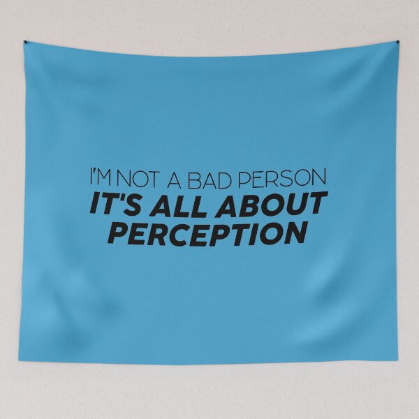 Item preview, I'm not a bad person It's all about perception quote of ginny & georgia netflix season 3 -  designed and sold by Mindy Bubble.