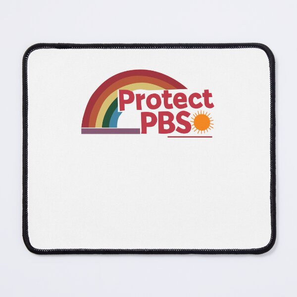Item preview, Protect PBS Save Public Broadcasting Embroidered Save Public Service designed and sold by Cute-Collection.