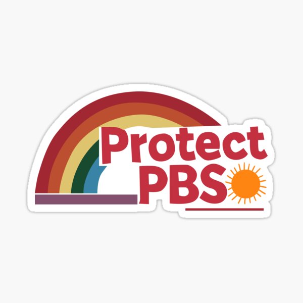 Item preview, Protect PBS Save Public Broadcasting Embroidered Save Public Service designed and sold by Cute-Collection.