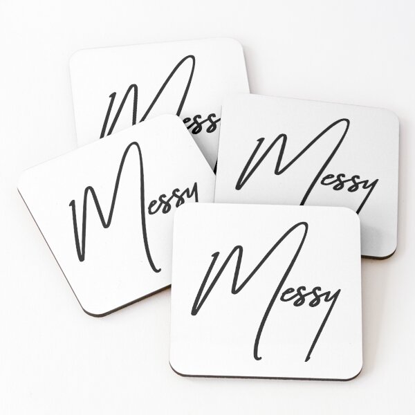 Item preview, Messy Mood Bold Sarcastic Typography Quote Art designed and sold by ReggieDior.