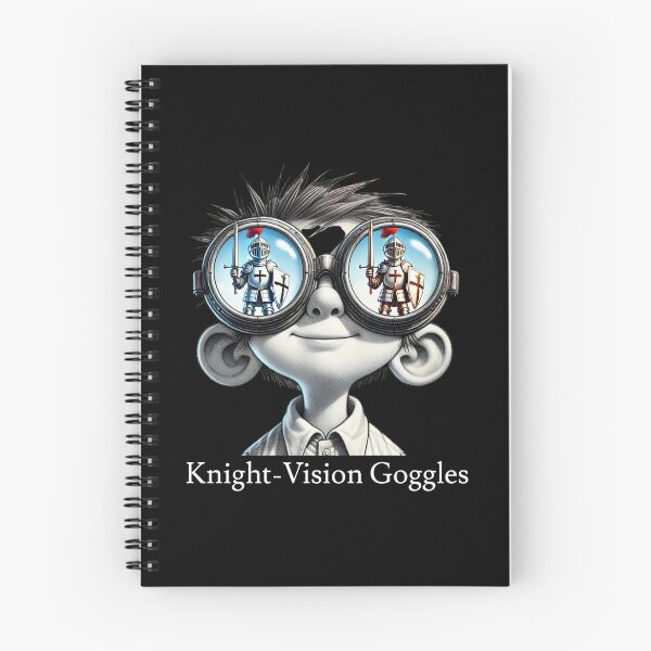 Aperçu de l'œuvre Lunettes Knight-Vision créée et vendue par jaffeworld.