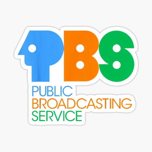 Item preview, Protect PBS Save Public Broadcasting Service 80s designed and sold by Cute-Collection.