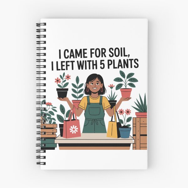 Item preview, I Came For Soil Left With 5 Plants Funny Plant designed and sold by ThreadCultureAU.
