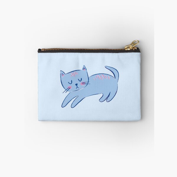 Item preview, Blue Sleepy Kitty  designed and sold by GyngerGarza.