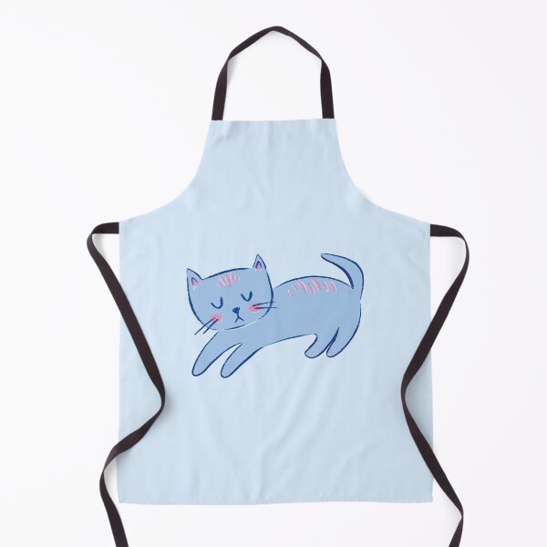 Item preview, Blue Sleepy Kitty designed and sold by GyngerGarza.
