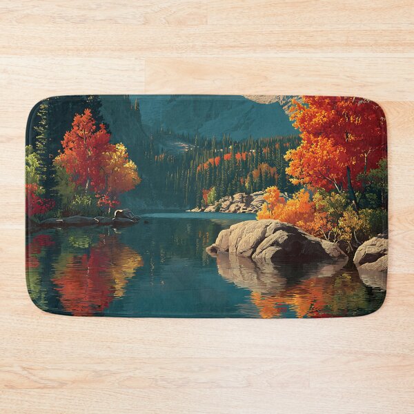 Item preview, Rocky Mountain National Park vintage travel poster designed and sold by Gooos.
