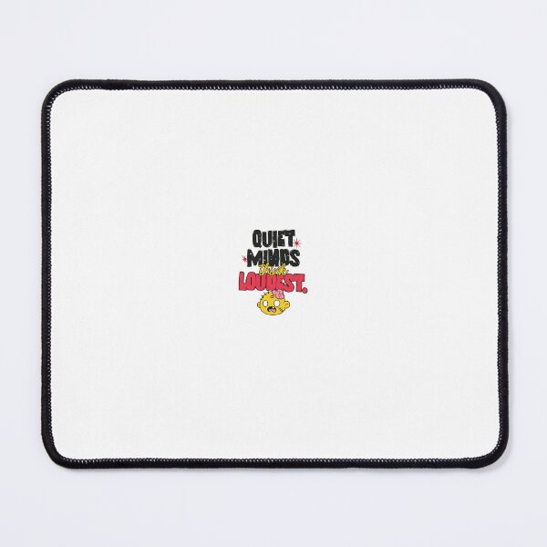Item preview, Quiet Minds think Loudest sticker designed and sold by LabelLovers.