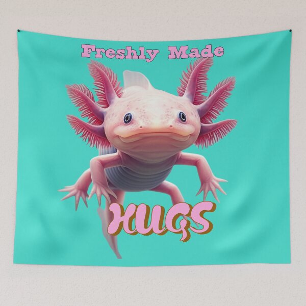 Item preview, axolotl fresh made hugs designed and sold by The Digital Compass.