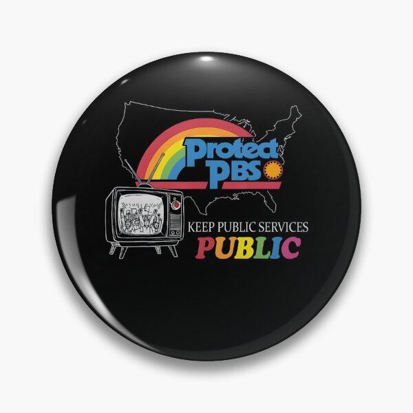 Item preview, Protect PBS Save Public Broadcasting Service PBS Rainbow designed and sold by Cute-Collection.