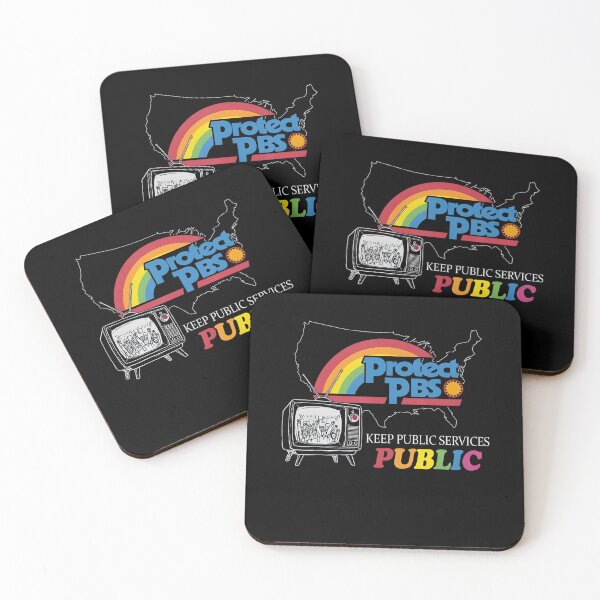Item preview, Protect PBS Save Public Broadcasting Service PBS Rainbow designed and sold by Cute-Collection.