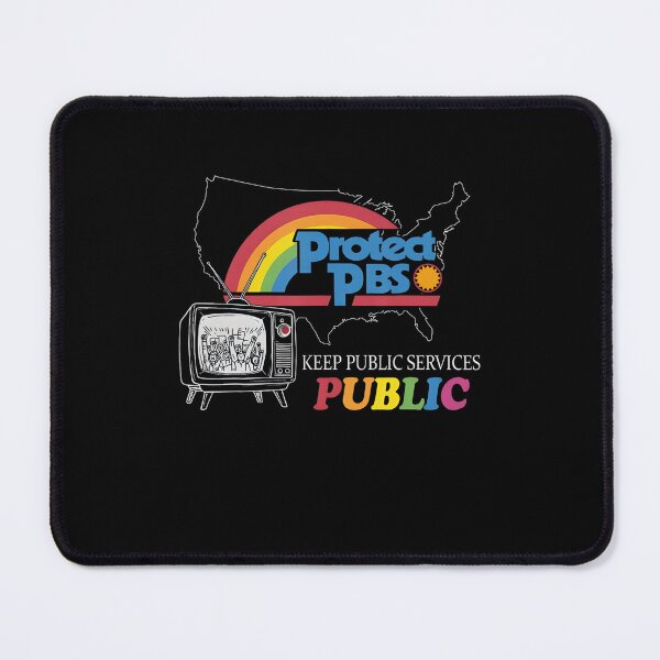 Item preview, Protect PBS Save Public Broadcasting Service PBS Rainbow designed and sold by Cute-Collection.