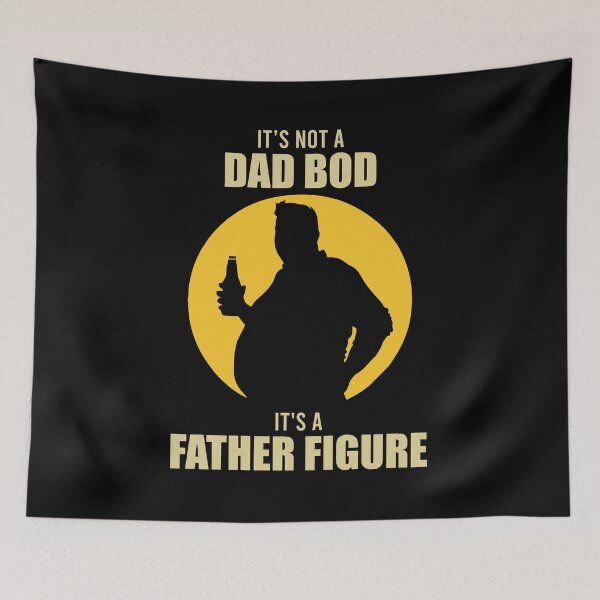 Item preview, Its Not A Dad Bod, Its A Father Figure - Funny Fathers Day designed and sold by xhearalisa.