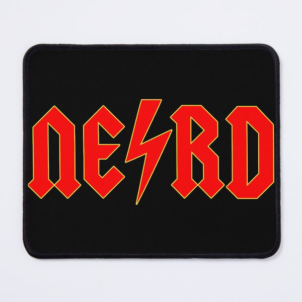 Item preview, NERD - lettering with lightning designed and sold by MyREDBlack.