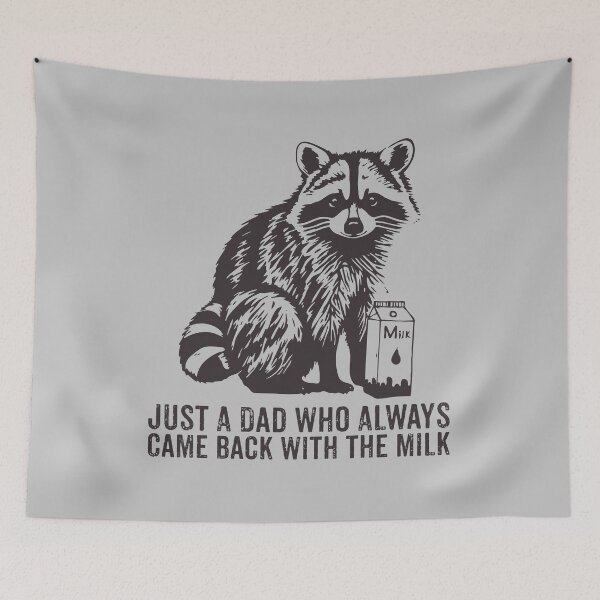 Item preview, Just A Dad Who Always Came Back With The Milk designed and sold by xhearalisa.