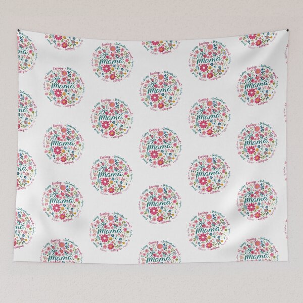 Item preview,  Mother's Day Floral Mama designed and sold by ViktoonShirts.