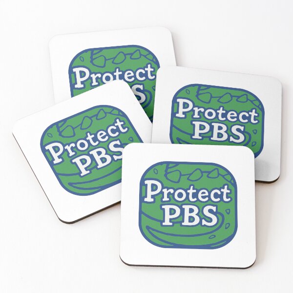 Item preview, Protect PBS Support Public Broadcasting Retro PBS designed and sold by Cute-Collection.