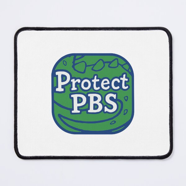 Item preview, Protect PBS Support Public Broadcasting Retro PBS designed and sold by Cute-Collection.