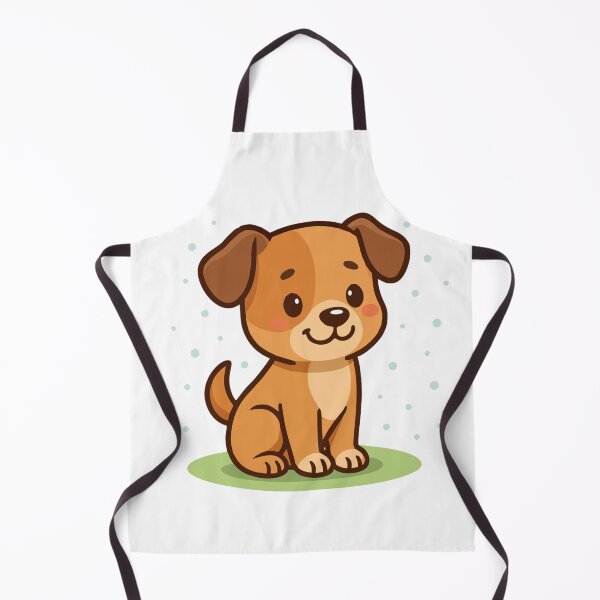 Item preview, cartoon puppy with big eyes designed and sold by EchoOfSilence.