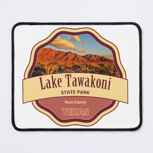 Item preview, Lake Tawakoni State Park, Hunt County, Texas designed and sold by Wanderful-roads.