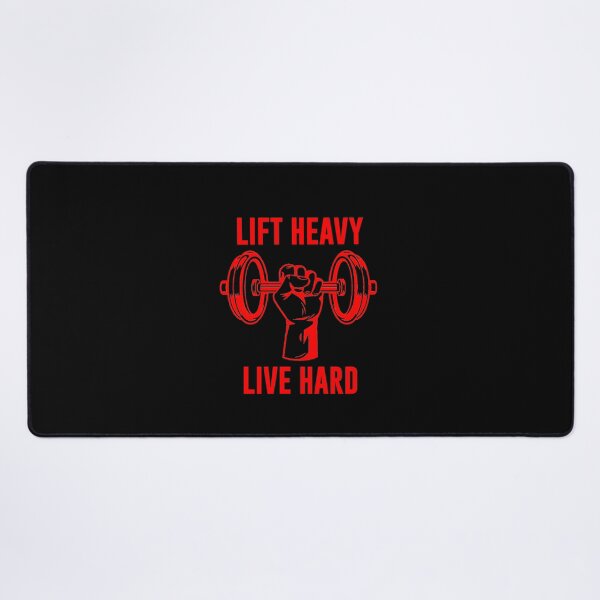 Item preview, Lift Heavy Live Hard Gym Design designed and sold by UnshieldArt.