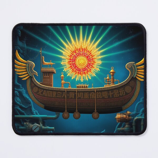 Item preview, Mandjet celestial ship, steampunk journey through constellations designed and sold by VidyoeDesigns67.
