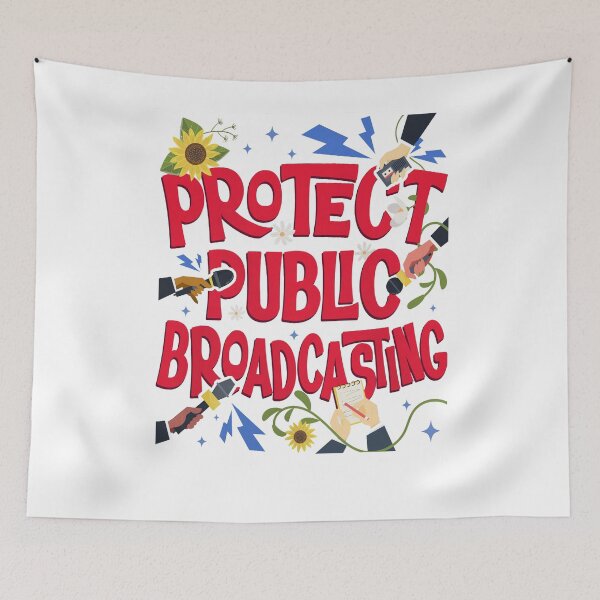 Item preview, Protect Public Broadcasting Protect PBS Liberal designed and sold by Cute-Collection.