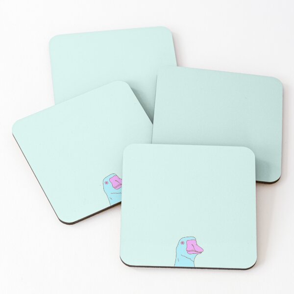 Item preview, Chonkers Ma'honkers Pink on teal designed and sold by Moss & Mischief.