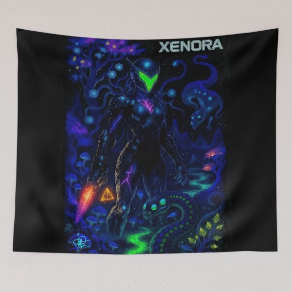 Item preview, "XENORA: WARRIOR FROM THE PLANET NEBULON-7" designed and sold by AnastasioManuel.