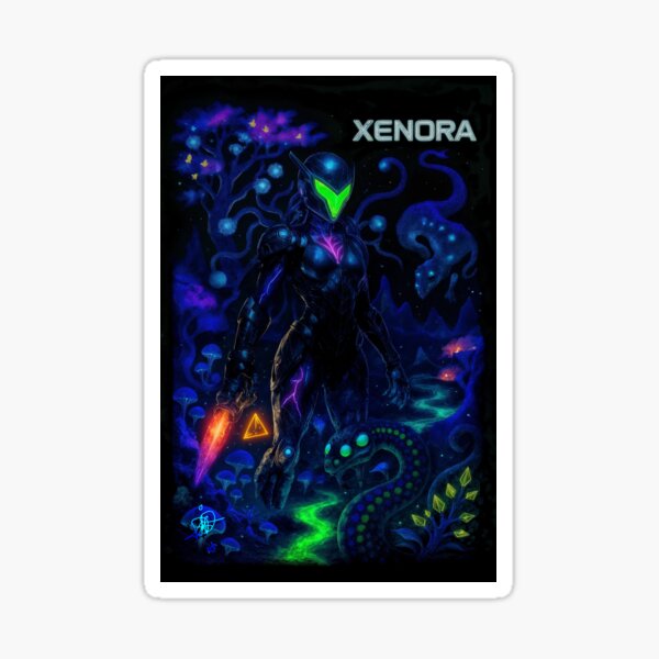 Item preview, "XENORA: WARRIOR FROM THE PLANET NEBULON-7" designed and sold by AnastasioManuel.