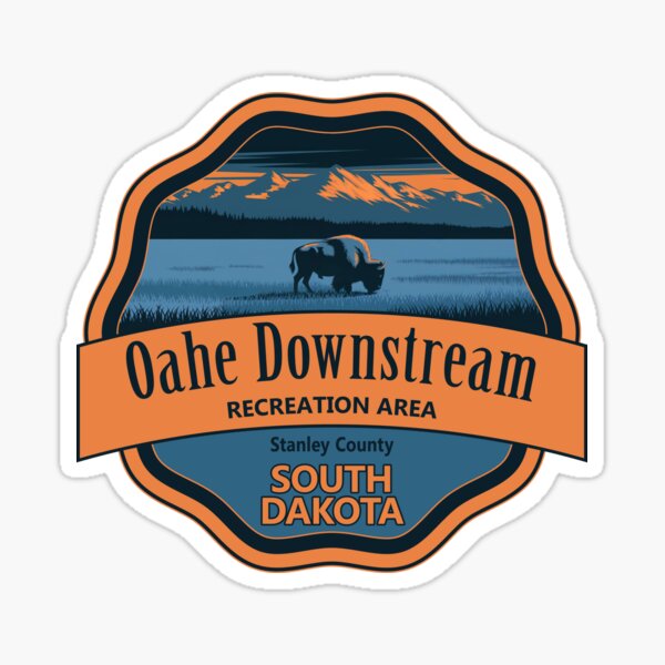 Item preview, Oahe Downstream Recreation Area, Stanley County, South Dakota designed and sold by Wanderful-roads.