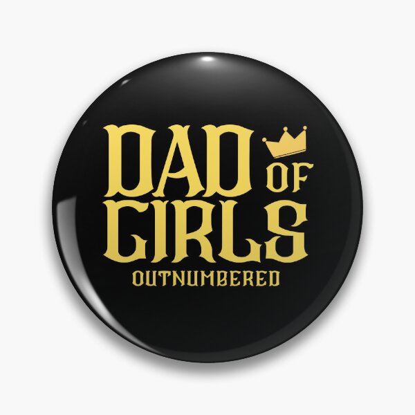 Artikelvorschau, Dad Of Girls Outnumbered Crown - Lustige Vater-Tochter-Liebe entworfen und verkauft von Colorful-Garden.