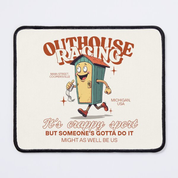 Item preview, Outhouse racing, it's crappy sport designed and sold by Peerless-Prime.