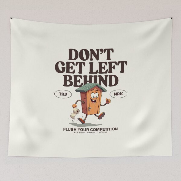 Item preview, Don't get left behind designed and sold by Peerless-Prime.