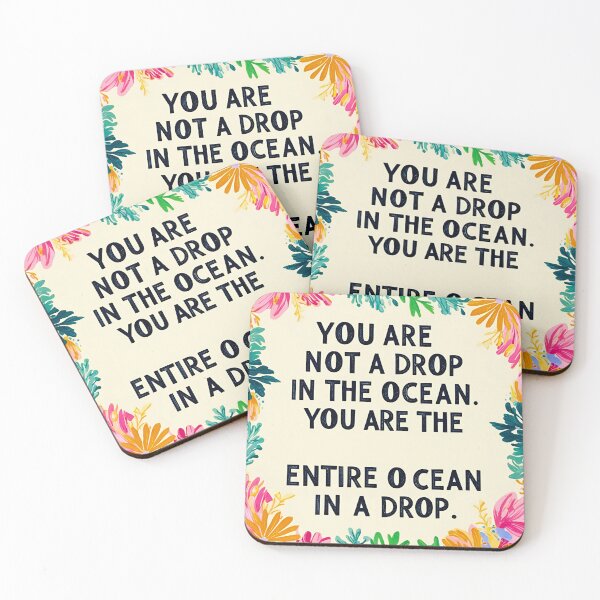 Item preview, You are not a drop in the ocean. You are the entire ocean in a drop 3 designed and sold by Tom-Johnson.
