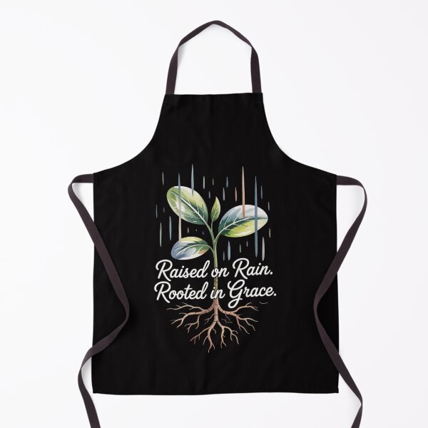 Item preview, Raised on Rain Rooted in Grace Shirt – Watercolor Pastel Christian Farm Tee designed and sold by Slavicsoul.