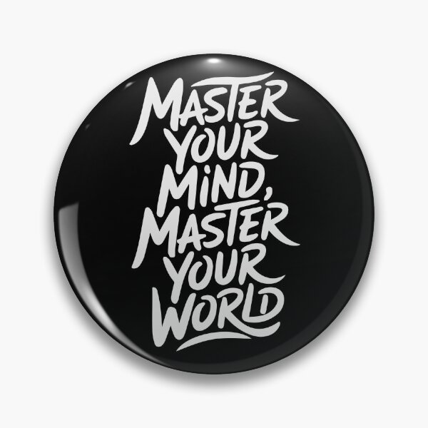 Item preview, Master your Mind, Master your World designed and sold by La Maga.