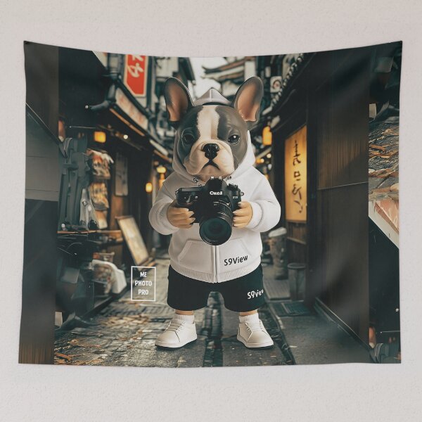 Item preview, [ME] French Bulldog Pro Photographer 11 (Tokyo Alleys) designed and sold by S9View.