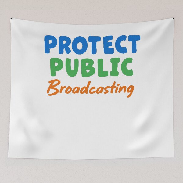 Item preview, Protect Public Broadcasting Support Psb Save Public Service designed and sold by Cute-Collection.