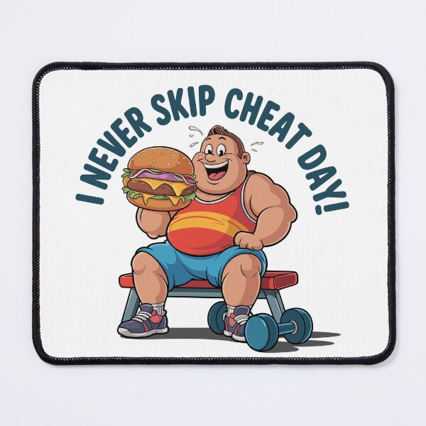 Item preview, Cheat Day Champion: Gym Goals Reimagined! designed and sold by JPees.