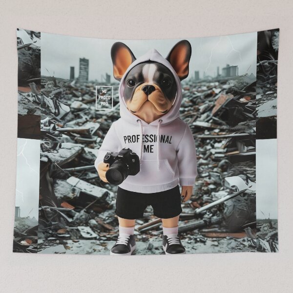 Item preview, [ME] French Bulldog Pro Photographer 12 (Frontline reporter) designed and sold by S9View.
