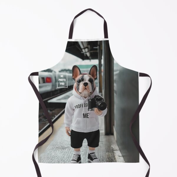 Item preview, [ME] French Bulldog Pro Photographer 10 (Train Station) designed and sold by S9View.