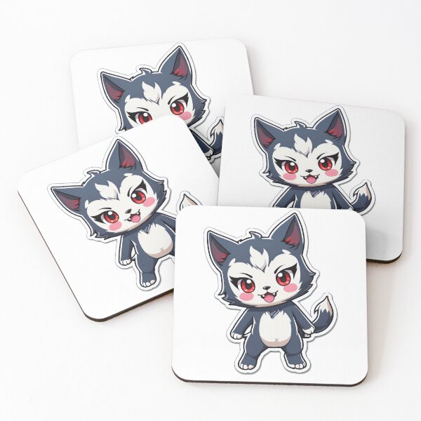 Item preview, Cute Chibi Puppy – Cheeky little wolf in kawaii style designed and sold by ChibiNexus.