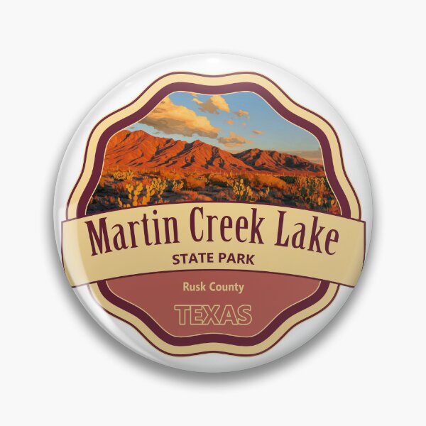 Item preview, Martin Creek Lake State Park, Rusk County, Texas designed and sold by Wanderful-roads.