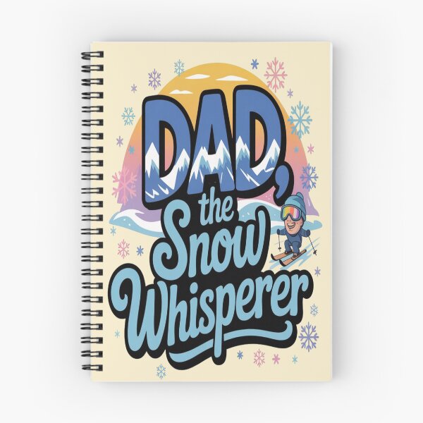 Item preview, DAD: The snow whisperer– Father’s Day Gift for Skiing Lovers designed and sold by Rajasekar.